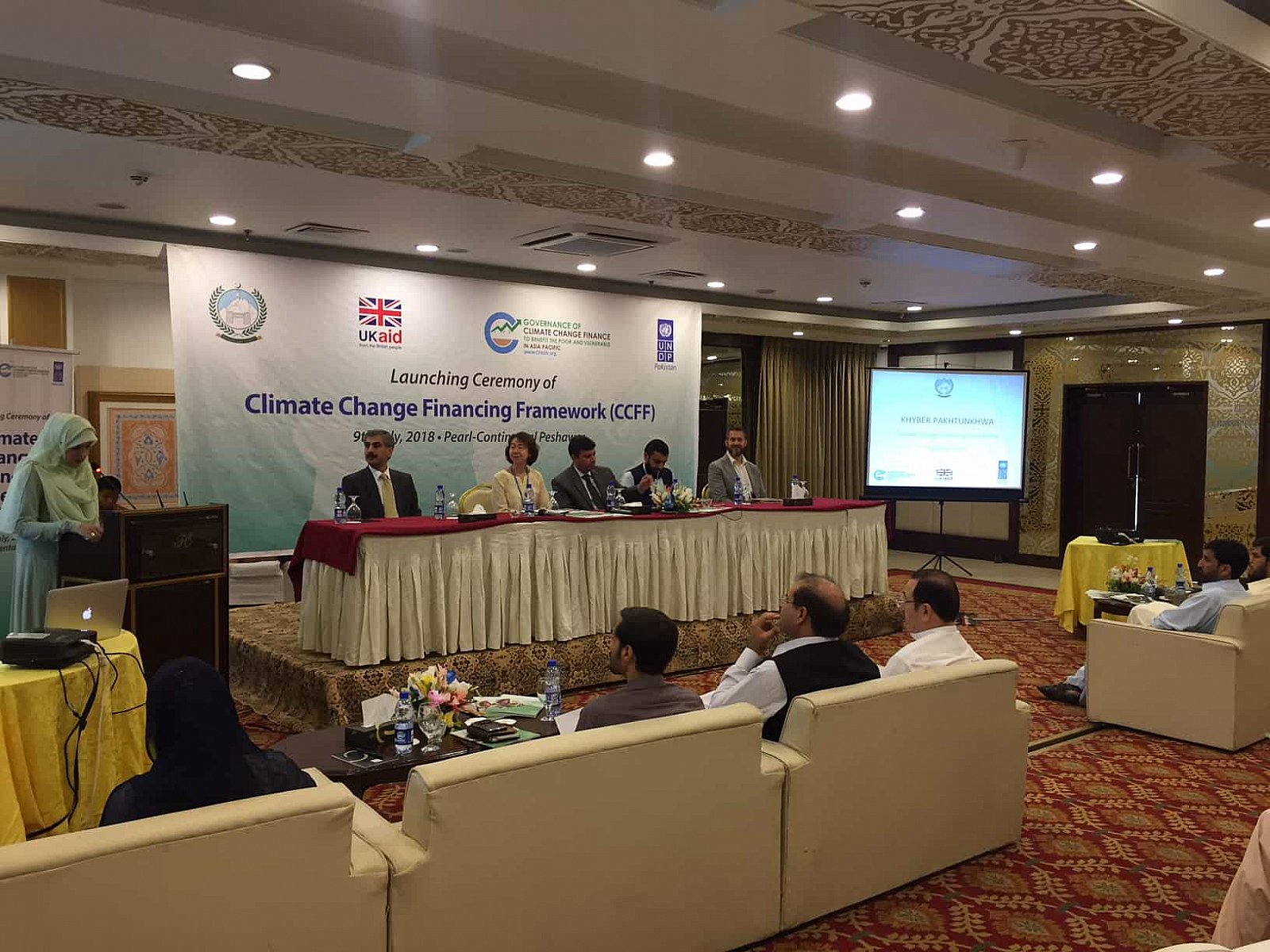 Launching Ceremony of Climate Change Finance Framework(CCF), 9 July 2018