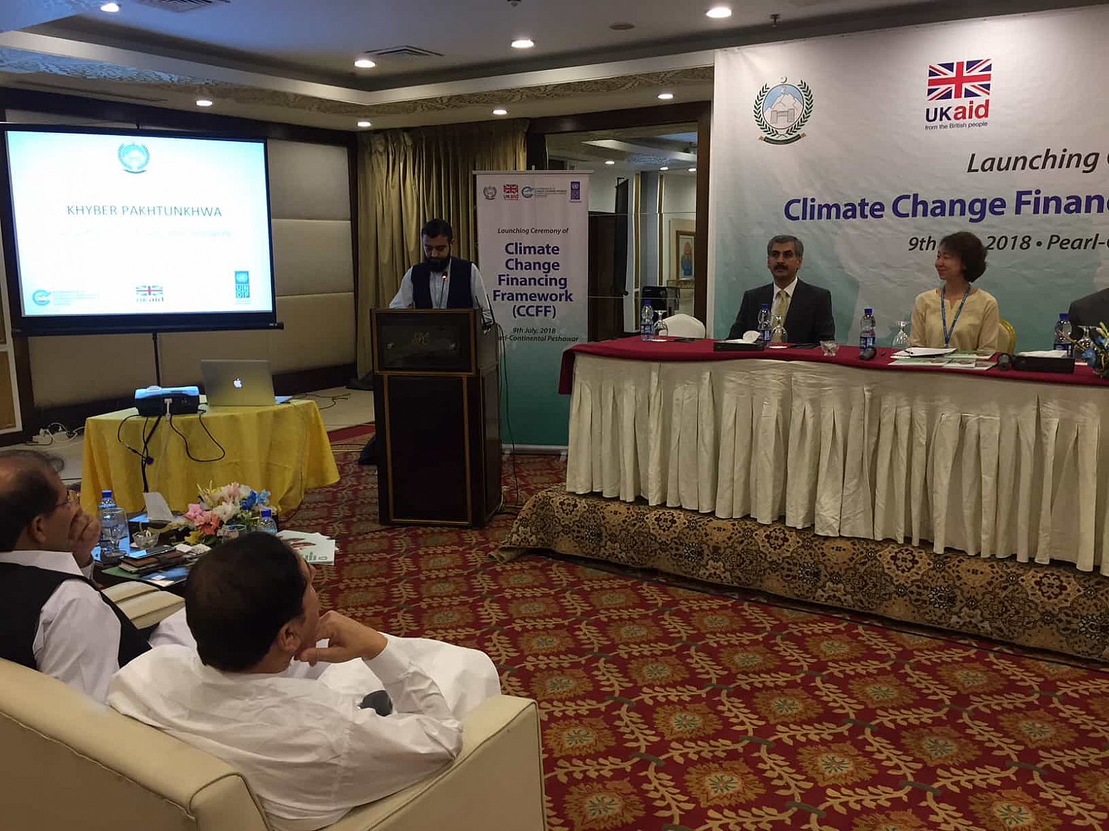 Launching Ceremony of Climate Change Finance Framework(CCF), 9 July 2018